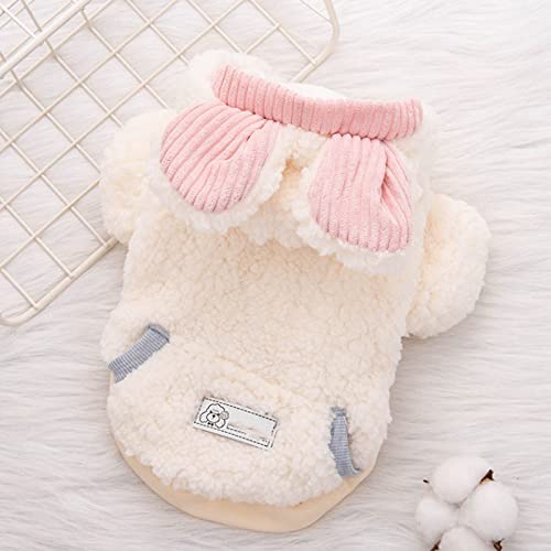 Sudadera de invierno para perros pequeños con forro térmico Msuiiixcccc para frío 4