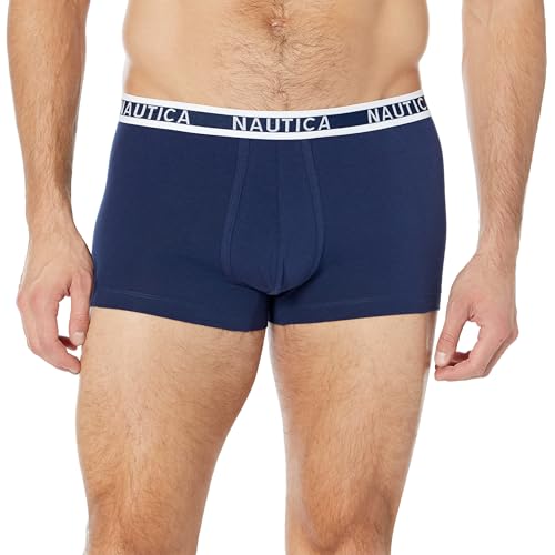 Nautica Men's 3-Pack Cotton Stretch Trunks2