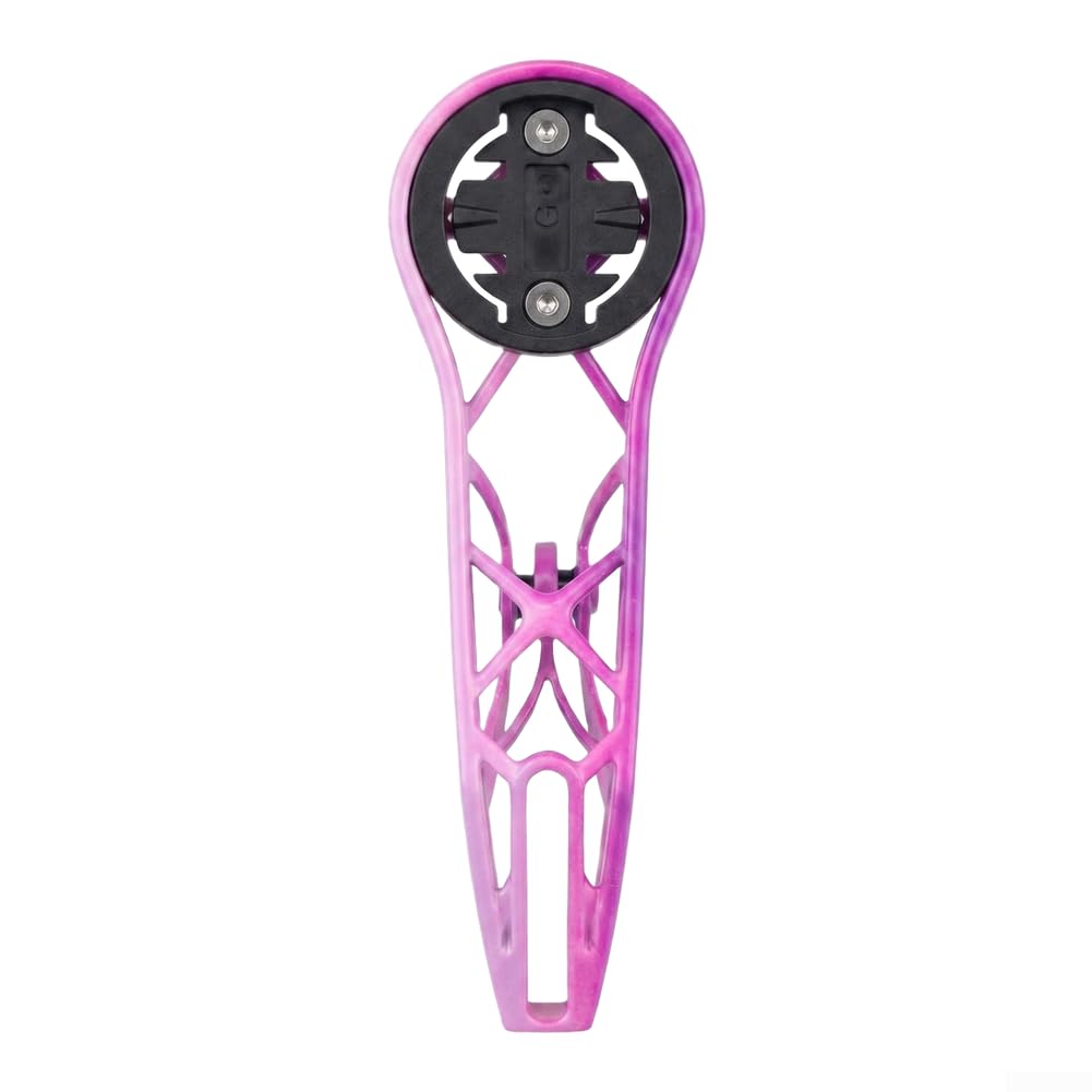 Wahoo Bolt - Supporto da bicicletta in lega per computer GPS Garmin Edge, ultra leggero, 26 g, per dispositivi da 2,5" (titanio)