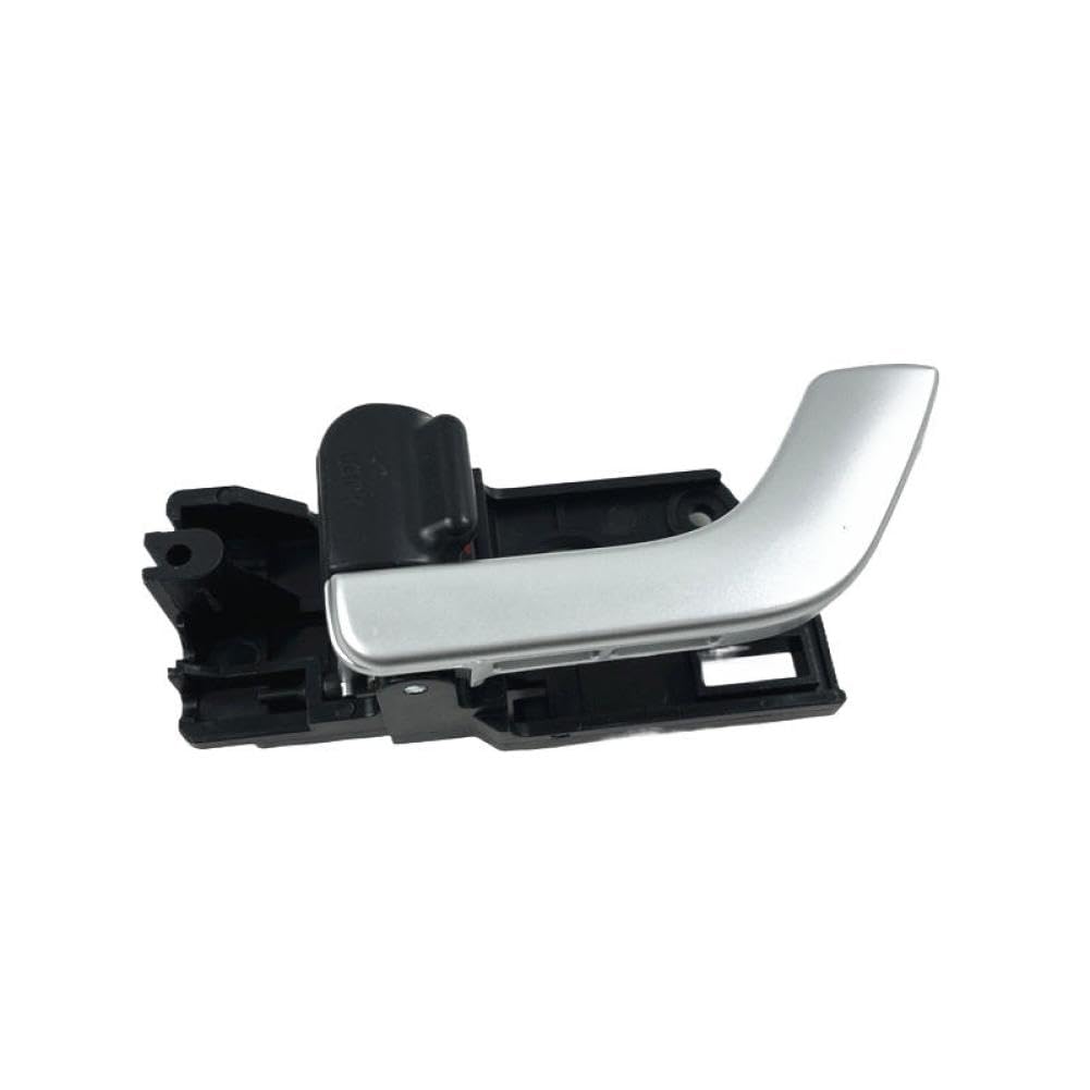 Nuuhnphks Left Silver Interior Door Handle Compatible With Tiburon Coupe 2003-2008 And Right 826102C500 826202C500 82610 2C500 82620 2C500(Left)