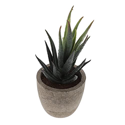 Amosfun Planta suculenta Falsa decoración Realista Interior Exterior en conserva maceteros Mini Artificial Plants Plantas Artificiales Plantas de Simulación Falso suculento Green