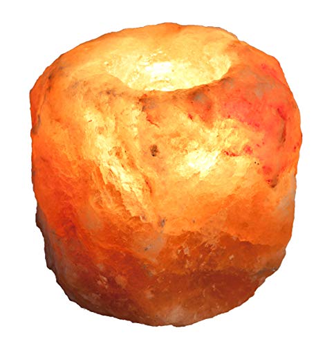 NaturGut NaturGut-naturell Photophore en cristal de sel pour bougie chauffe-plat Cover