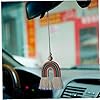 Rainbow Charm Car Rear View Mirror Hanger Essential Oil Diffuser for Cars Baby Nursery Bedroom Home Decor Decorative Hanging Air Freshener #1