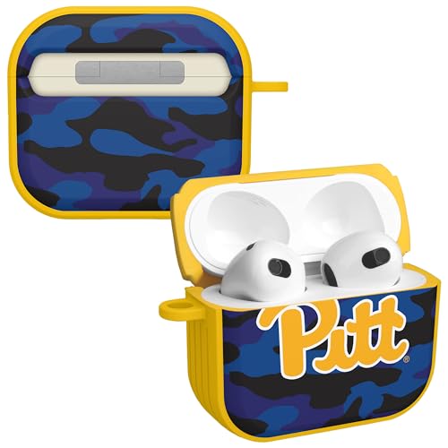 AFFINITY BANDS Pittsburgh Panthers Camo HDX Case Cover Compatible with Apple AirPods Generation 3