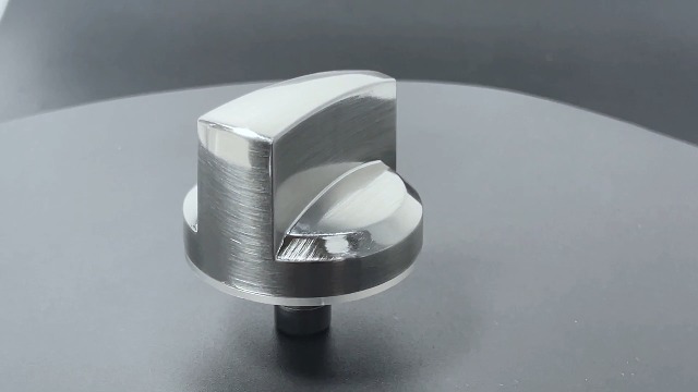 5 Pack WB03X25796 WB03T10326 Gas Cooktop Knob, Range Burner Stove Knob Compatible with GE Range Cooktop, Surface Burner Control Knob Replaces PS11721433, AP5986232, etc. Silver.