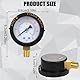 NQEUEPN 0-60 PSI Manometer für Pool Filter, Digitaler Start und Reinigung Filter-Manometer zum Messen Schwimmpumpen Pool Spa Aquarium