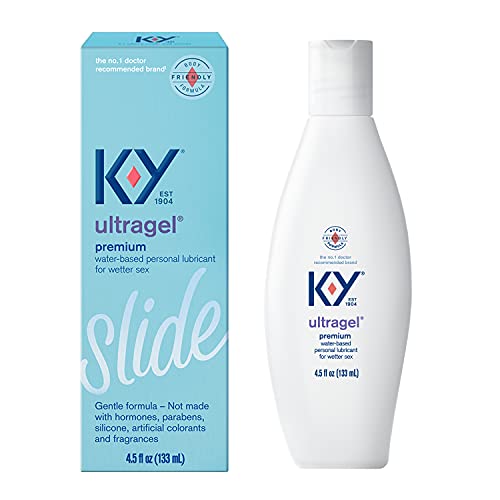 K-Y Ultragel Lube, Personal Lubricant, Water-Based Formula, Safe to Use with Silicone Toys, For Men, Women and Couples, 4.5 FL OZ (Pack of 8) K-Y Ultragel Lube, Personal Lubricant, Water-Based Formula, Safe to Use with Silicone Toys, For Men, Women and Couples, 4.5 FL OZ (Pack of 8)