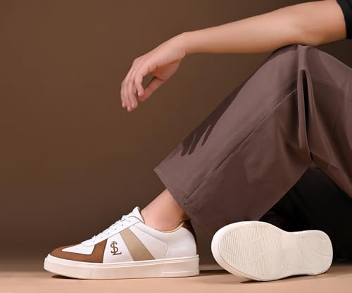 Image of LOUIS STITCH Men's Casual Lightweight Lace-Up Low-Top Sneakers for Men| Cushioned Comfort | Lightweight & Comfortable Casual Lace-Up Shoes | LSP-SNK-AVI-Lace-Ups