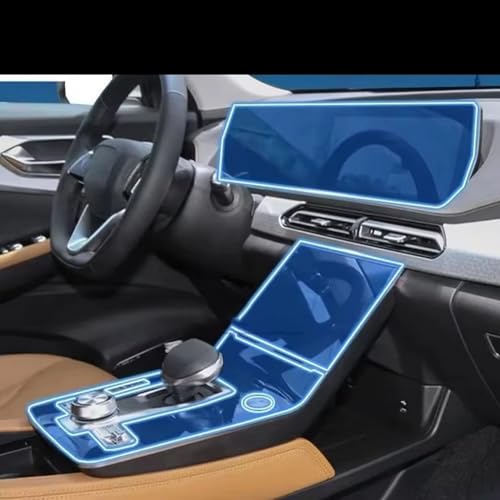Écran de navigation intérieur protecteur TPU anti-rayures BAIC MOTOR BEIJING X7 console