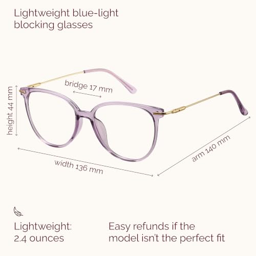 Image of Gaoye Round Blue Light Blocking Glasses