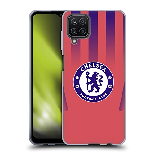 Carcasa antideslizante para Samsung Galaxy A12 funda gel suave Chelsea FC protectora 1