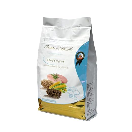 Premium Hundefutter mit Geflügel, 10 kg