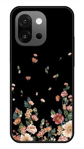 Image of NDCOM for OnePlus 13s 5G Back Cover | Premium OnePlus 13s Case | Durable One Plus13s 5G Cover | Flowers Girly Printed Metal Case