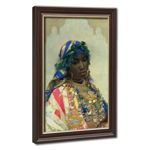 Toile WCYB A Tangerian Beauty cadre de prestige décoration murale d'art
