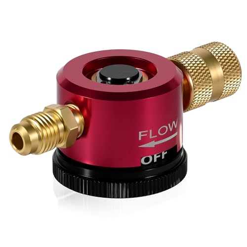 Nitrogen Purge Tool, HVAC Nitrogen Brazing & Purge Regulator, Brass Nitrogen Flow Meter HVAC Tools