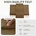 iEsstros 8.5ft Pool Table Felt for Billiard Table Cloth with 6 Pcs Cloth Strips and Staple Remover Pool Table Felt Replacement Kit Parts-Tan