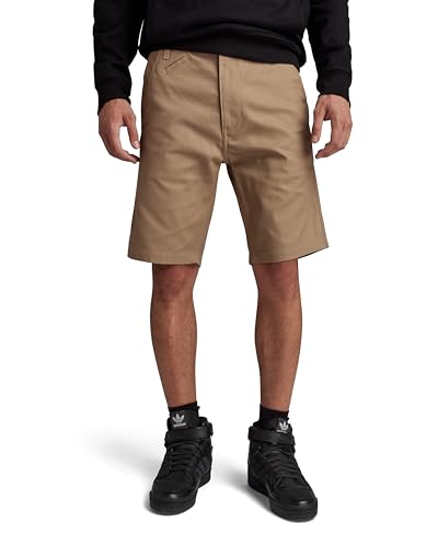G-Star Homme Short Chino Bronson 2.0 Slim, Beige (safari D21040-D305-B444), 30