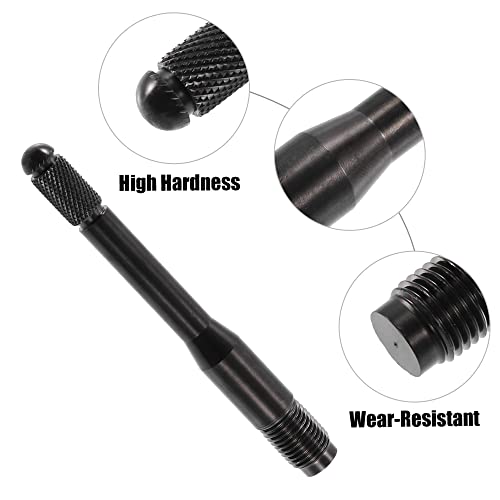 Image of ACROPIX M14x1.5 Wheel Alignment Pin Mounting Car Wheel Hanger Rim Stud Bolt Nut Tire Change Guide Tool - Pack of 1 Black