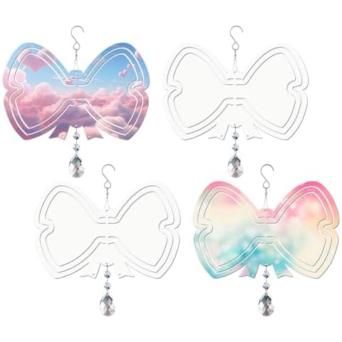 Sublimation Wind Spinner Blanks 4 Pack for Customisation Cover
