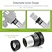 Astromania 3X Barlow Lens 1.25 inch Fully Multi Coated Metal Short Focus Barlow Lens Internal Brass Ring & Two Fixing Thumbscrews, M42 Thread Camera Connect Interface for Telescope Eyepiece