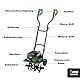 Mellif Akku-Gartenfräse für Makita 18V Akku – 22 cm Arbeitstiefe, 32 cm Arbeitsbreite, bürstenloser Motor, 2-Punkt-Sicherheitsschalter, klappbares Design, 16 Stahlzinken (ohne Akku)