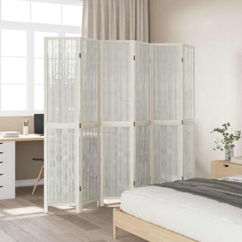 Cloison autoportante blanche pour intimité chambre et salon