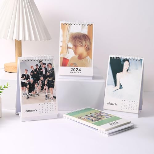 Generic SKD02 Korean K-Pop-Idol Group Mini Desk Calendar 2024-12 Monthly Desktop Calendar thumb #2