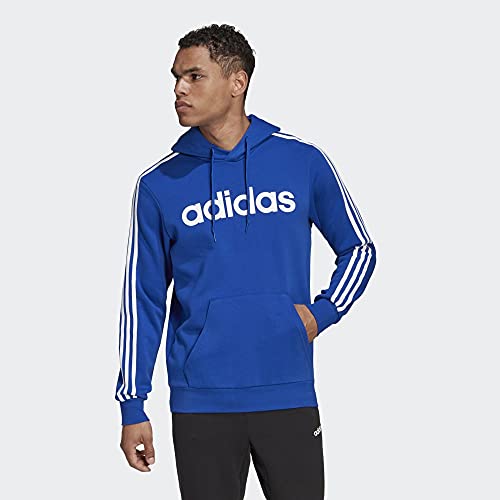 adidas Men's Essentials 3-Stripes Pullover Hoodie2