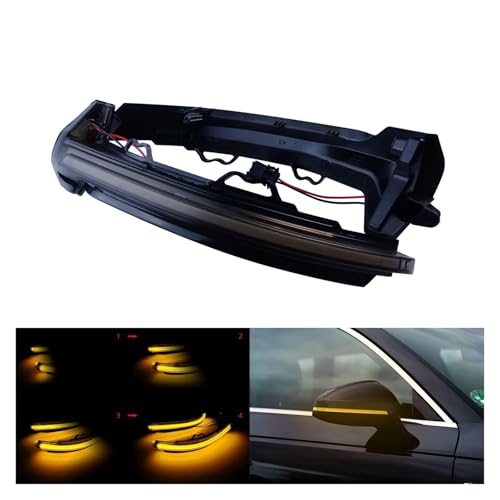 Intermitentes LED dinámicos Audi A4 B9 y A5 luz de giro retrovisor 2