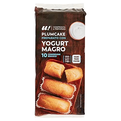 U! Confronta & Risparmia Plumcake allo Yogurt, Confezione da 10 Pezzi