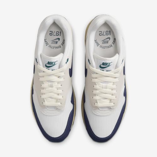 Nike Air Max 1 Mens-Size 8.5, Sail/Deep Royal Blue4