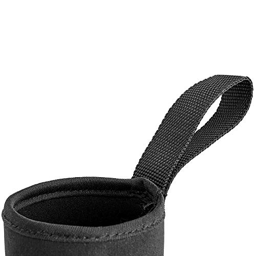 Kitchen Lux 18Oz Glass Water Bottles – Pack Of 4 Nylon Protective Sleeves, Airtight Screw Top Lids, Portable Carrying Loops - Lead, Pvc And Bpa Free - Water, Milk, Smoothie, Juice Beverage Glasses (4) #TOP5