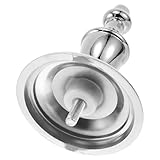 LOORGVEL マネキンヘッドスタンド用ウィッグクランプアダプター 金属製マネキン取り付け金具 三脚ベース対応 ヘアマネキンホルダー 美容サ