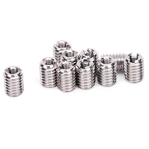 Porca Redutora de Rosca de Metal, Fios Inserções de Ferramenta de Reparo Reduzindo Porca 10pcs Ferra