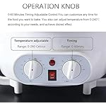 BTURYT 800 W Coffee Toast Machine, High Efficiency Home Coffee Torrying Machine - 0-240 ° C Adjustable, Coffee Sticks - Timer 0 To 60 Minutes - Image 3