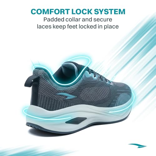 Image of ASIAN Titan-05 Men's Memory Foam Running Shoes | Breathable Mesh Upper Technology | TPU Support System | Anti-Slip TPR Sole | Athletic Sneakers