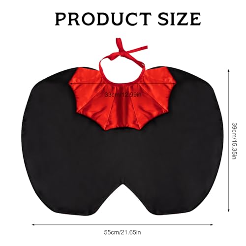 Capa de Mascota para Halloween, Disfraz de Halloween del Gatos Perros, Capa Vampiro Poliéster Ropa Cosplay, Disfraz de Halloween/Fiesta para Mascotas, Perros Pequeños, Gato, Cachorro 2 Capa de Mascota para Halloween, Disfraz de Halloween del Gatos Perros, Capa Vampiro Poliéster Ropa Cosplay, Disfraz de Halloween/Fiesta para Mascotas, Perros Pequeños, Gato, Cachorro