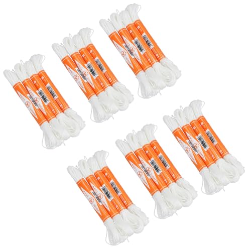Cardoc Cord Cuerda Trenzada de Nylon Línea de Tiza Tamaño B 18m Construcción (24 Paquetes) miniatura 1