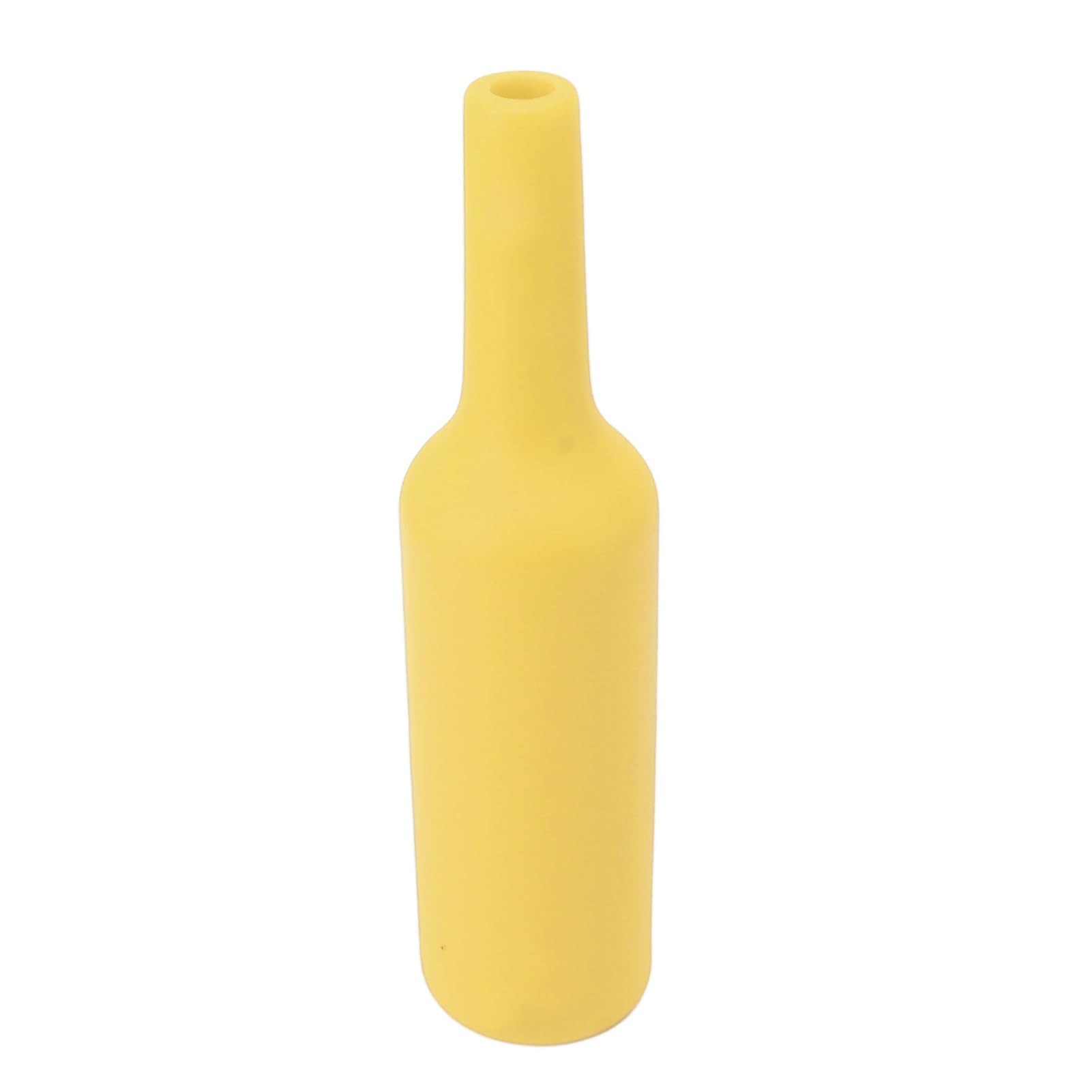 CCYLEZ Bouteille de Barman, Nettoyage Simple en Silicone, Incassable, Résistante aux Chutes, Bouteille Pratique de Barman pour Bar (YELLOW)
