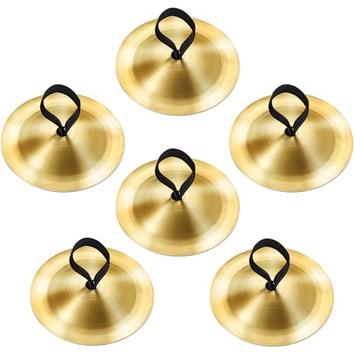 Cymbales à doigt danse du ventre instrument zills or pour fête de bal et danseuse