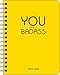 You Are a Badass Deluxe Organizer 17-Month 2025-2026 Weekly/Monthly Planner