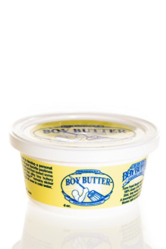 Boy Butter 4 Ounce Tub Personal Lubricant | Natural Coconut Oil & Organic