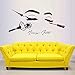 Produktbild Beauty Salon Kosmetik Werkzeuge Make Up Wandaufkleber für Wand Mädchen Gesicht Wandtattoo Modell Mädchen Augen Lippen Wand Dekor Beauty Salon 124x57cm