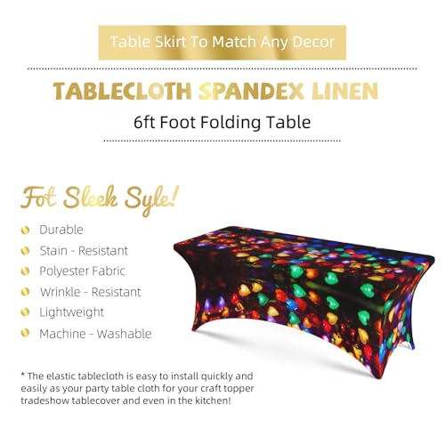 Housses de table rectangulaires extensibles EdWal pour célébrer l'amour