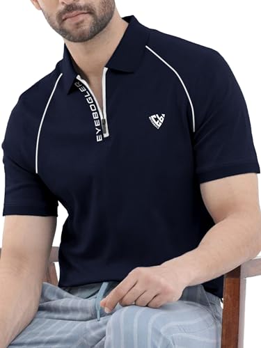 Image of Noble Monk Men's Poly Cotton Regular Fit T-Shirt