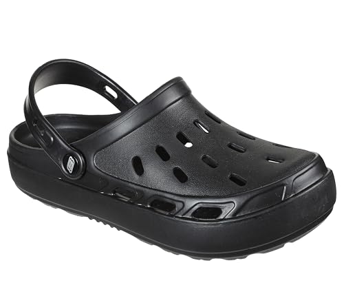 Image of Skechers mens Skechers Mens Swifters - Steady Black Lifestyle Shoes Sandal