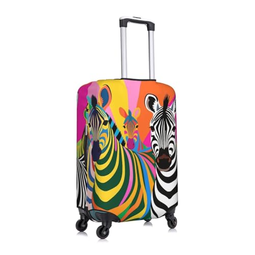 Zebras Colorful Luggage Covers For Suitcase Travel Suitcase Cover Protector Anti Scratch Covers For 25-28 Inch Luggages L3