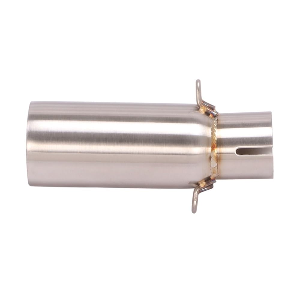 WOLWES Tubo Escape Motocicleta Slip On Escape Moto 51mm Middle Link Pipe Silenciador Modificar Escape Moto Bike para Kymco para Xciting 400 para Xciting400 para K-Xct300 S400 Escape Tubo