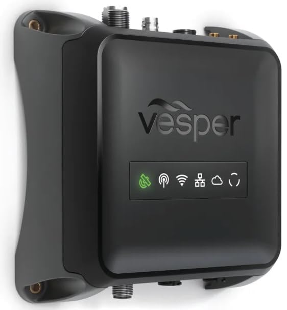 Garmin Cortex M1 Hub with Transponder and Remote Vessel Monitoring, 22mm Black Silicone Standard Watch Band