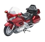 1:12 Scale Honda Gold Wing 2010 Red Diecast Motorcycle Model